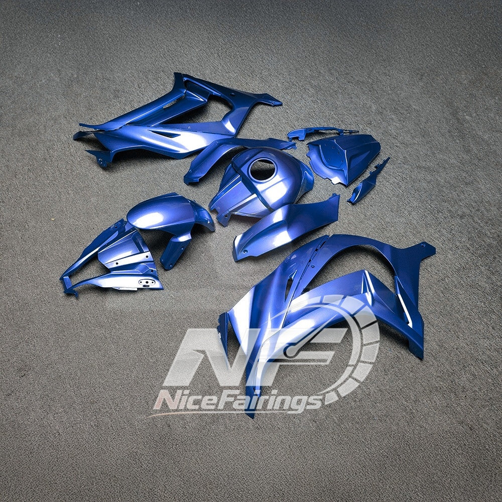 Ninja ZX10R 2011-2015 ABS Body Panels Fairing Set | NiceFairings - side angle image