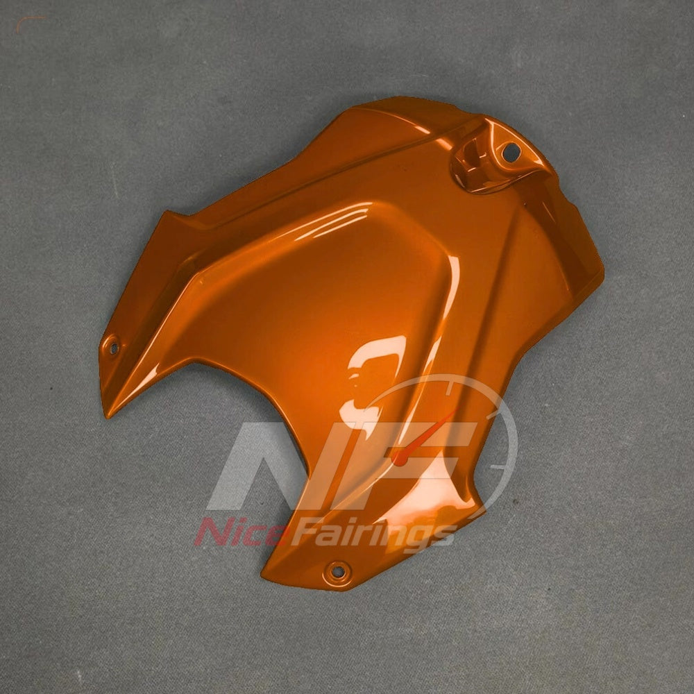 For BMW S1000RR 2025-2026 Orange Black Painted ABS Fairings with Complete Replacement Bodywork | NiceFairings - side angle image