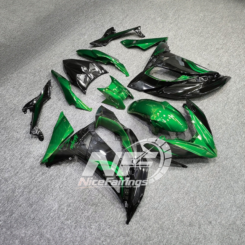 ER-6F Ninja 650 2017-2019 Replacement Fairing Set Style 52 | NiceFairings - side angle image