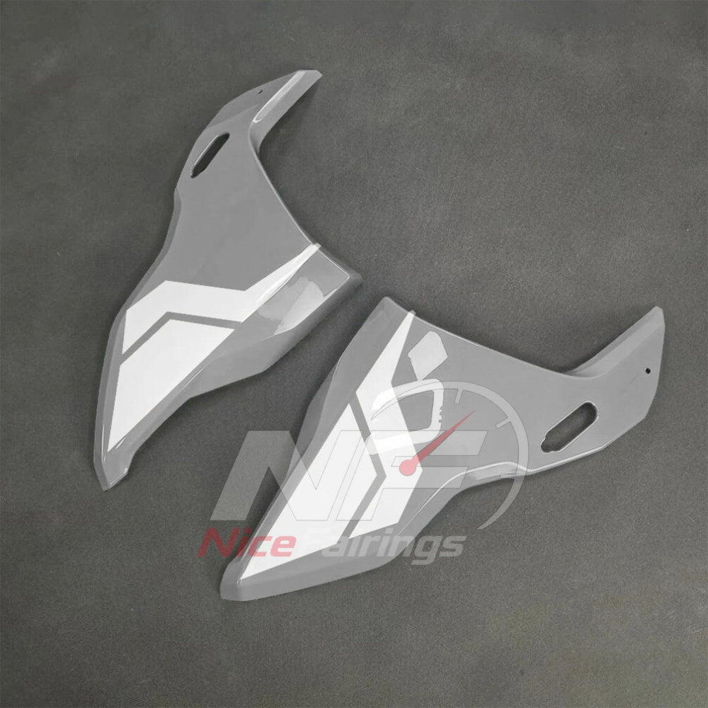 For BMW S1000RR 2025-2026 Red Black Motorcycle Fairing Kit with Aftermarket Body Panels | NiceFairings - side angle image