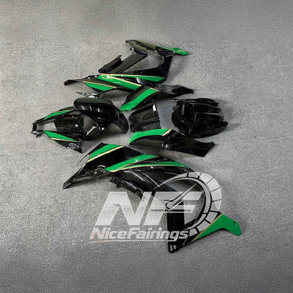 KAWASAKI Ninja ZX10R 2011-2015 Painted Bodywork Panels | NiceFairings - side angle image