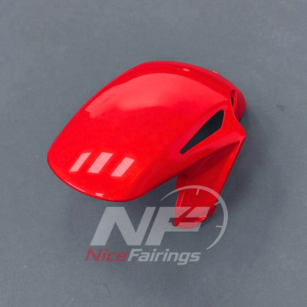 For Honda CBR1000RR-R 2024-2026 Red Black Custom Fairings with ABS Sportbike Plastics and Full Body Kit | NiceFairings - side angle image