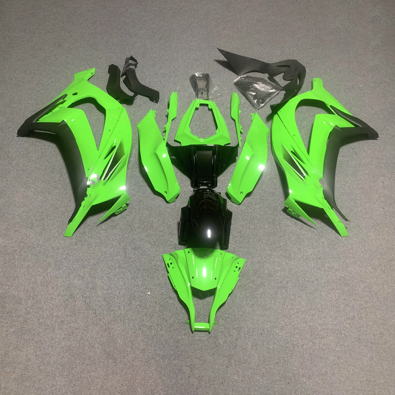For Ninja ZX10R 2011-2015 Full Motorcycle Bodywork Kit | NiceFairings - side angle image