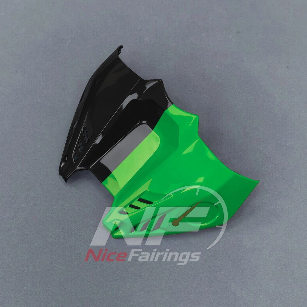For Honda CBR1000RR-R SP 2024-2026 Green Black Motorcycle Fairing Kit with Aftermarket Body Panels | NiceFairings - side angle image