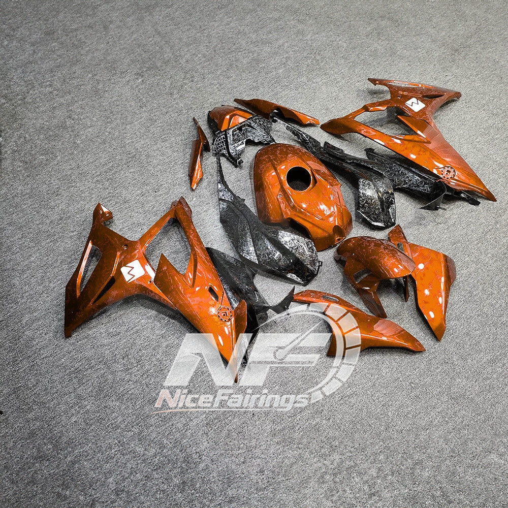 For BMW S1000RR 2019-2022 Street Bodywork Premium Edition ABS Fairing Kit, Custom Painted Motorcycle Bodywork | NiceFairings - side angle image
