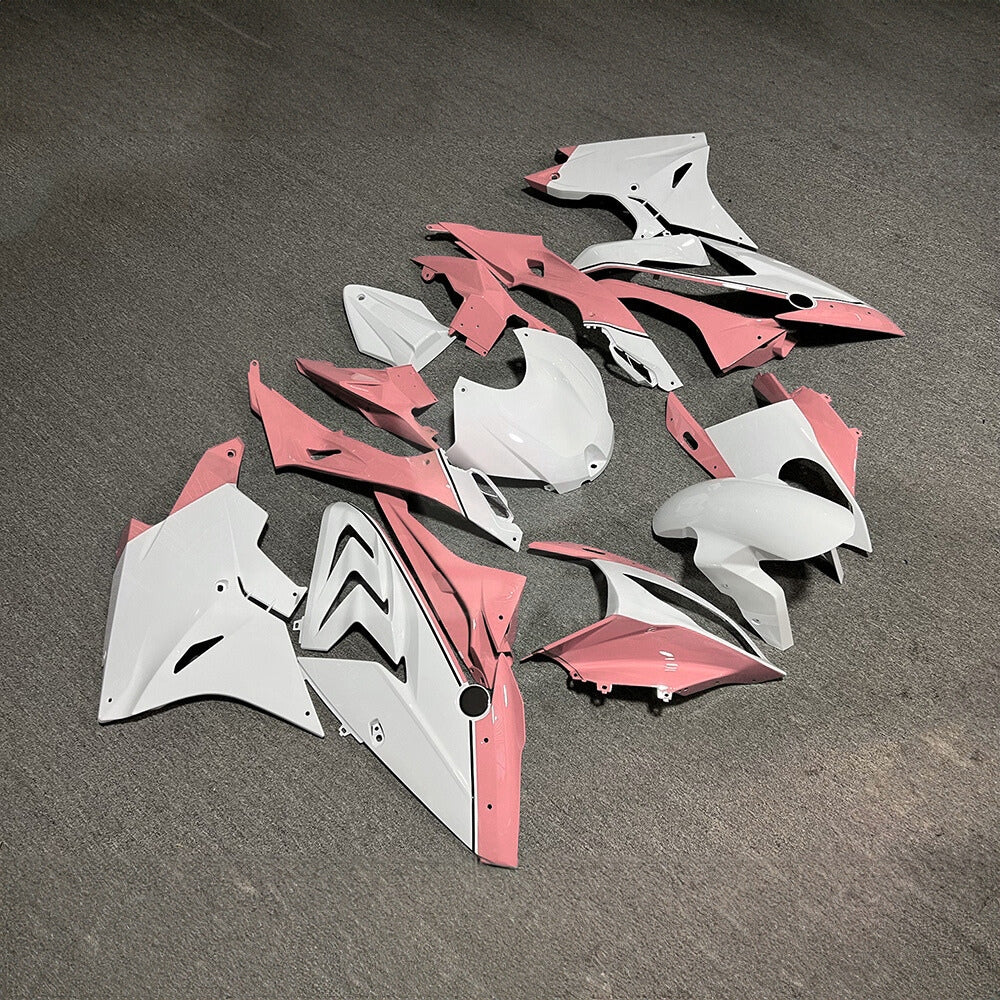 For BMW S1000RR 2017-2018 Street Bodywork Standard No Tank Cover ABS Fairing Kit, Custom Painted Motorcycle Bodywork | NiceFairings - side angle image