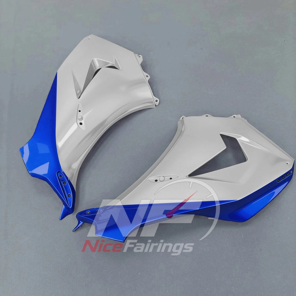 For Honda CBR1000RR-R SP 2024-2026 Blue Black ABS Fairing Kit with Painted Bodywork and Replacement Panels | NiceFairings - side angle image