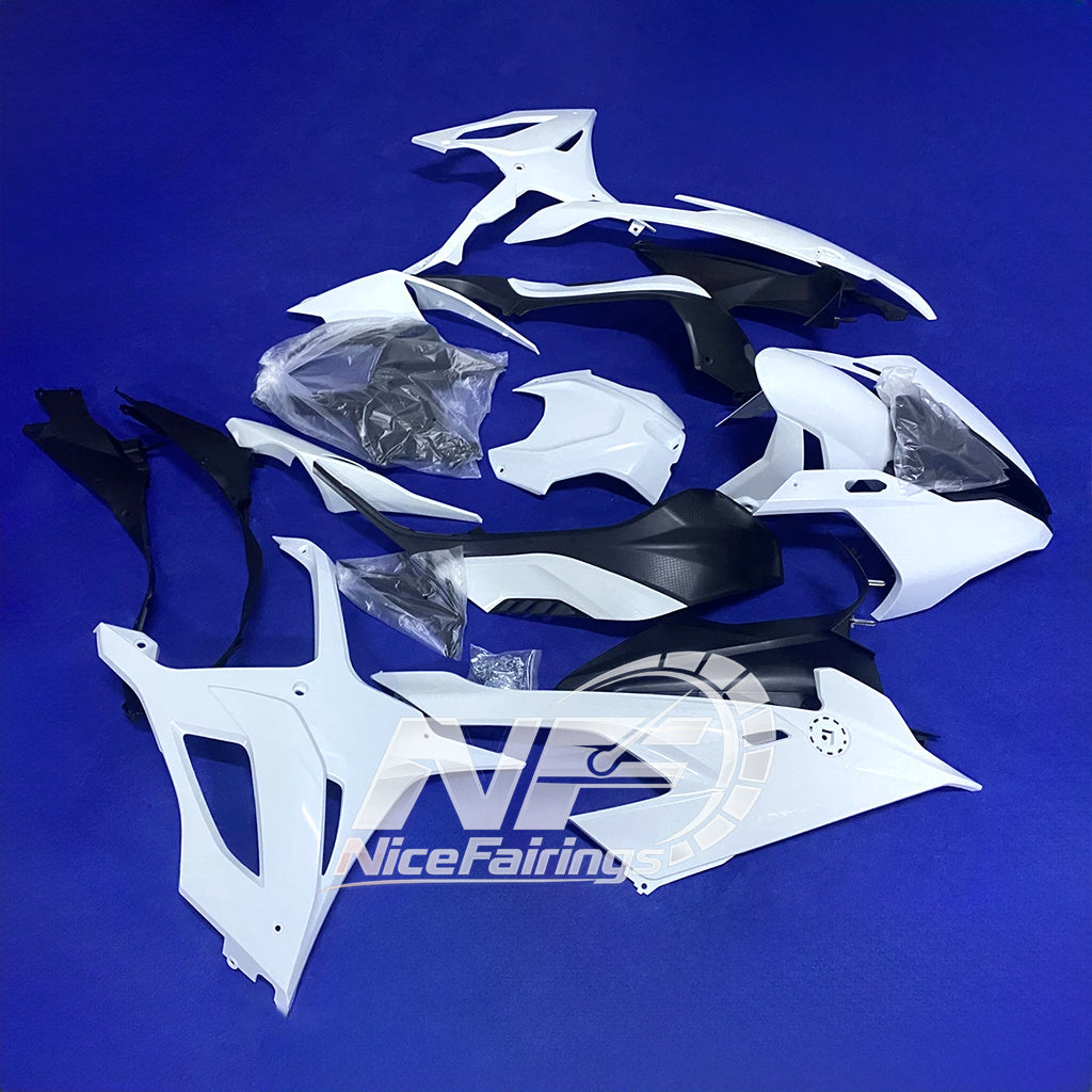 For BMW S1000RR 2019-2022 Street Bodywork ABS Fairing Kit, Custom Painted Motorcycle Bodywork | NiceFairings - side angle image