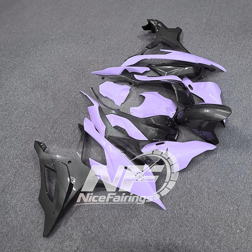 For BMW S1000RR 2019-2022 Street Bodywork Performance Edition ABS Fairing Kit, Custom Painted Motorcycle Bodywork | NiceFairings - side angle image