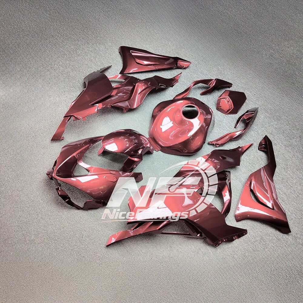 For Kawasaki Ninja ZX-6R 636 2024-2025 Custom Fairings Full Body Kit Tank Cover | NiceFairings - side angle image