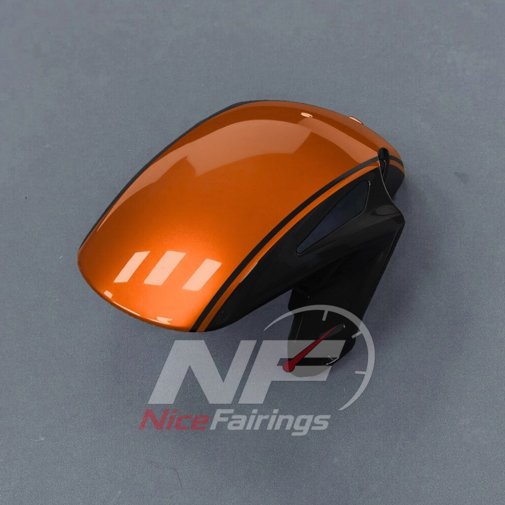 For Honda CBR1000RR-R SP 2024-2026 Orange Black Motorcycle Fairing Kit with Aftermarket Body Panels | NiceFairings - side angle image