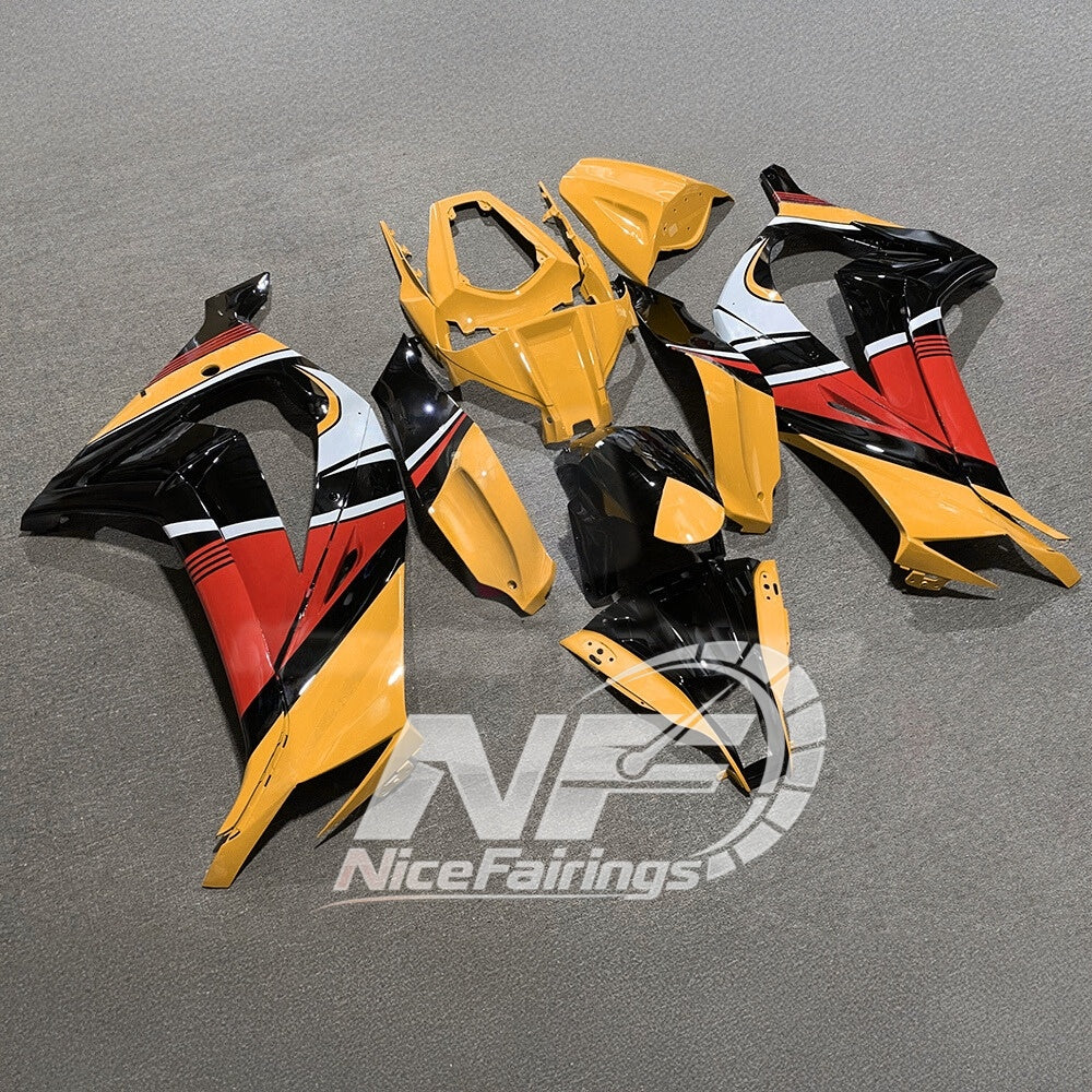 Ninja ZX10R 2011-2015 ABS Body Panels Fairing Set | NiceFairings - side angle image