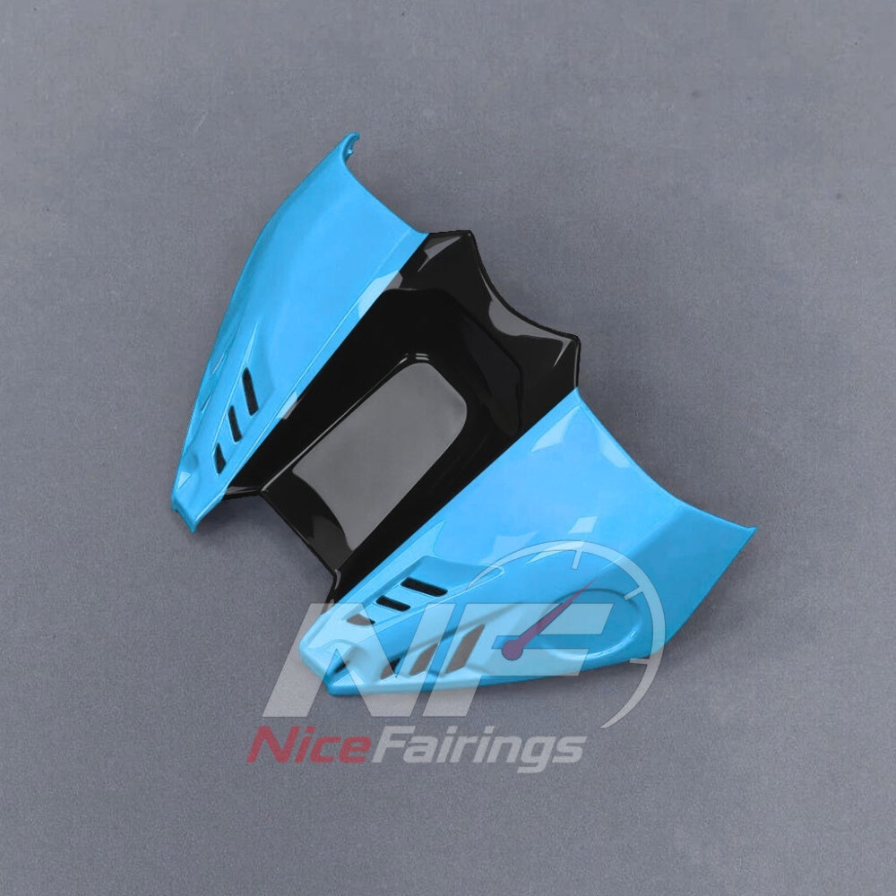 For Honda CBR1000RR-R 2024-2026 Blue Black Custom Fairings with ABS Sportbike Plastics and Full Body Kit | NiceFairings - side angle image