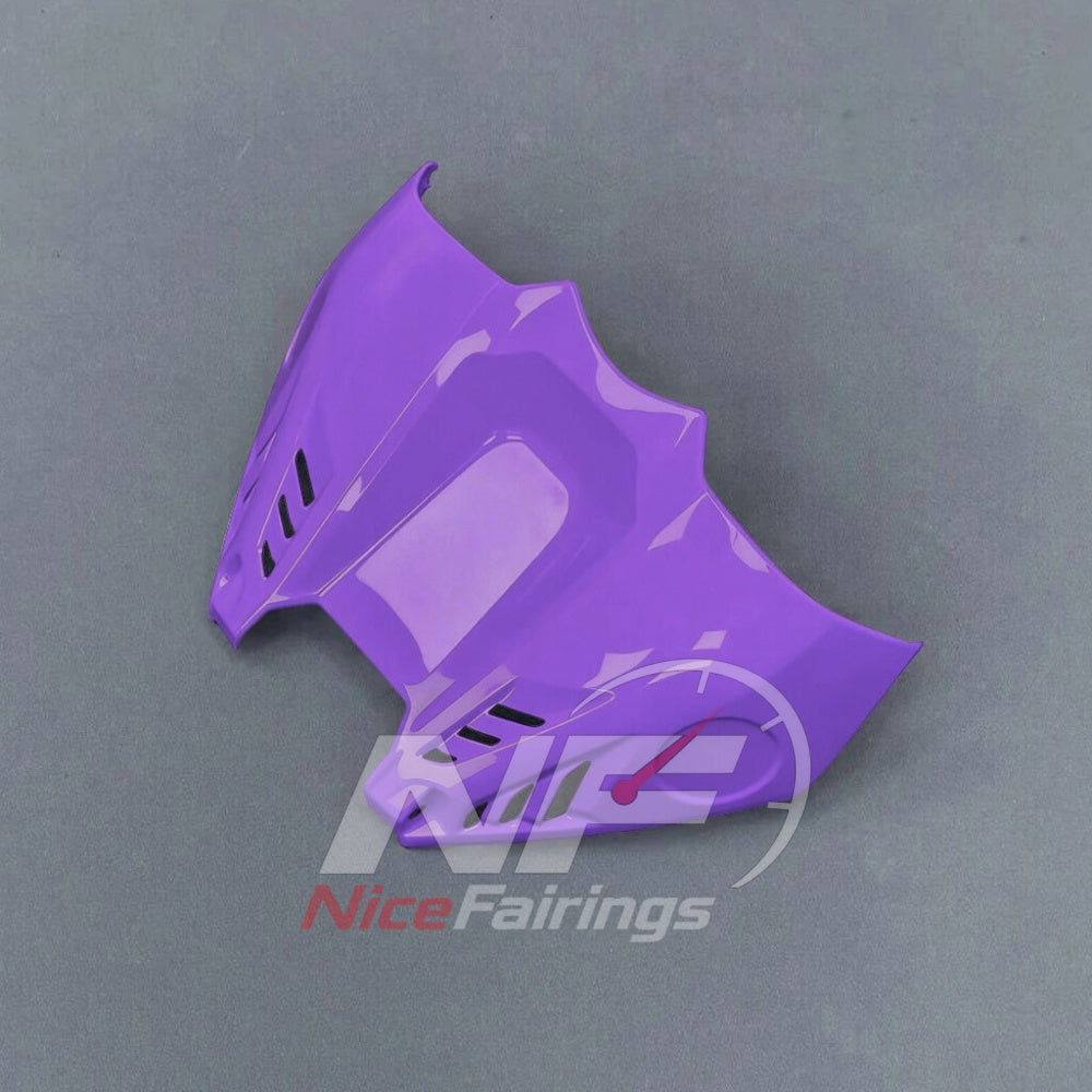 For Honda CBR1000RR-R SP 2024-2026 Purple Black Sportbike Fairing Set with Custom Painted Plastics | NiceFairings - side angle image