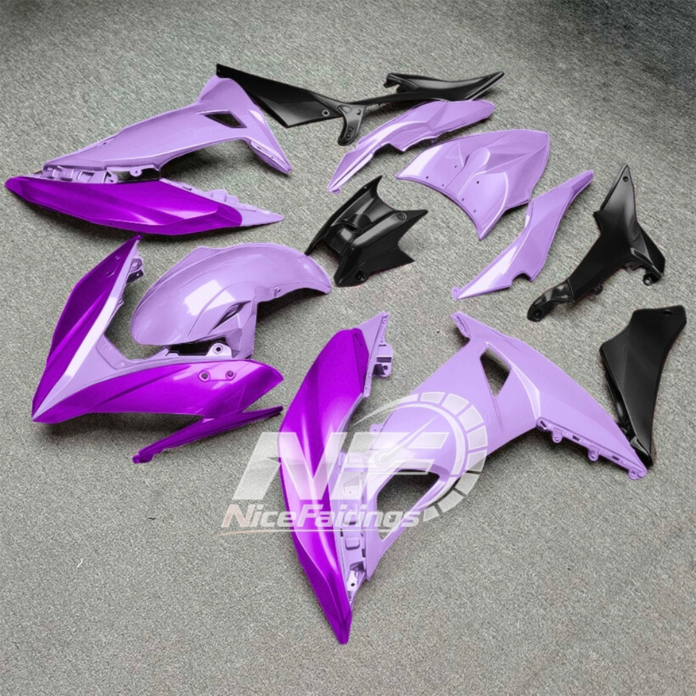 KAWASAKI Ninja 650 ER-6F 2017-2019 ABS Fairing Kit Style 25 | NiceFairings - side angle image