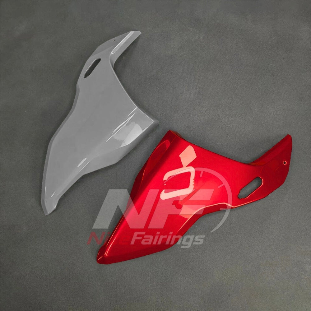 For BMW S1000RR 2025-2026 Red Black Motorcycle Fairing Kit with Aftermarket Body Panels | NiceFairings - side angle image