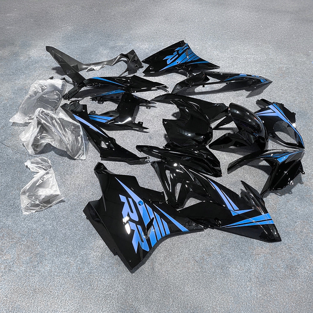 For BMW S1000RR 2017-2018 Full Body Kit Standard No Tank Cover Sportbike Fairings, Custom ABS Bodywork And Replacement Plastics | NiceFairings - side angle image