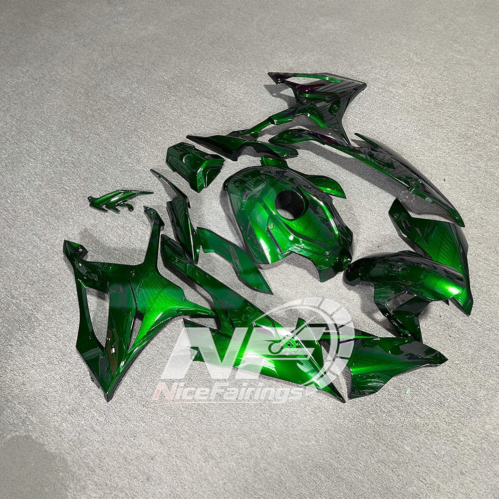For BMW S1000RR 2019-2022 Aftermarket Panels Custom Fairings, ABS Replacement Plastics Full Body Kit | NiceFairings - side angle image