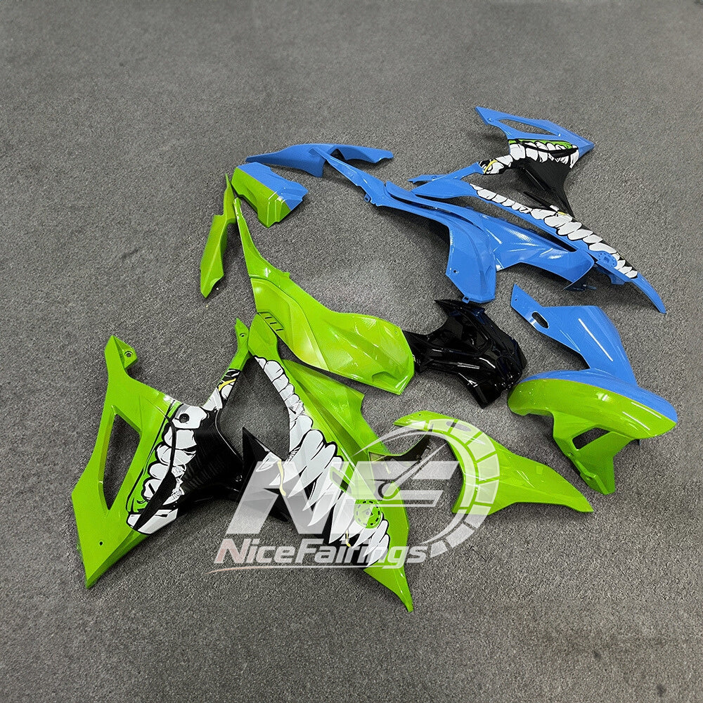 For BMW S1000RR 2019-2022 Aftermarket Panels Sportbike Fairings, Custom ABS Bodywork And Replacement Plastics | NiceFairings - side angle image