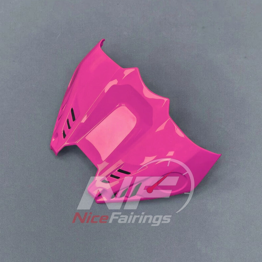 For Honda CBR1000RR-R 2024-2026 Pink Black Custom Fairings with ABS Sportbike Plastics and Full Body Kit | NiceFairings - rear angle image