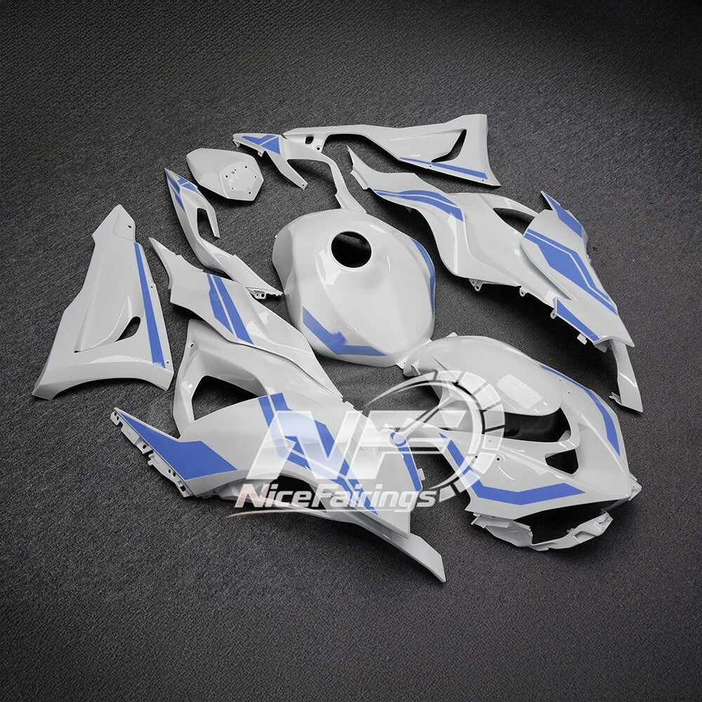 For Kawasaki ZX6R 636 2024-2025 Painted Motorcycle Bodywork Green Black Tank Cover | NiceFairings - side angle image