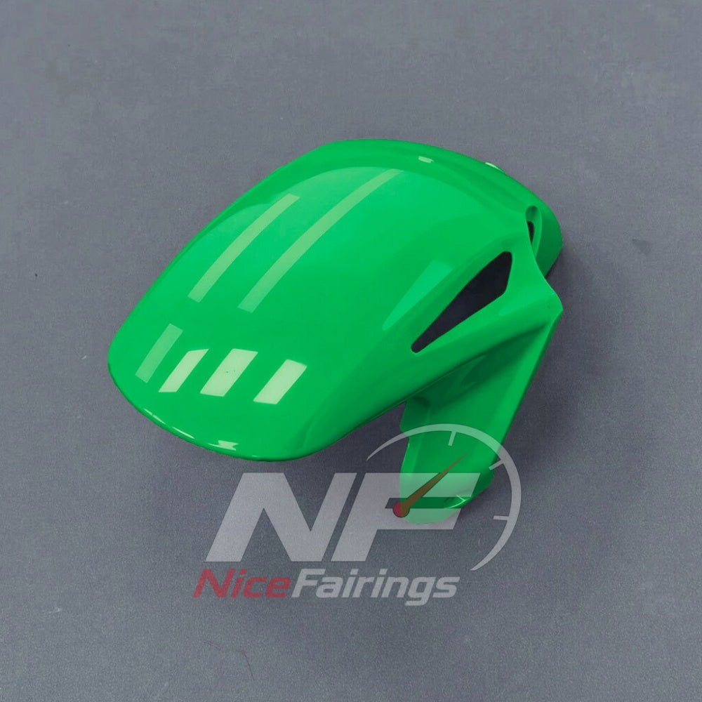 For Honda CBR1000RR-R 2024-2026 Green Black Painted ABS Fairings with Complete Replacement Bodywork | NiceFairings - side angle image