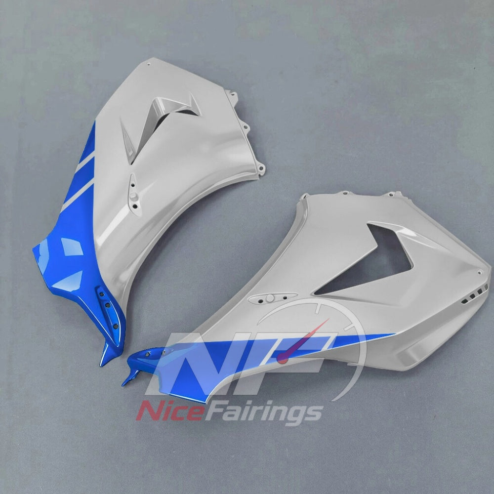 For Honda CBR1000RR-R 2024-2026 Blue Black Painted ABS Fairings with Complete Replacement Bodywork | NiceFairings - side angle image
