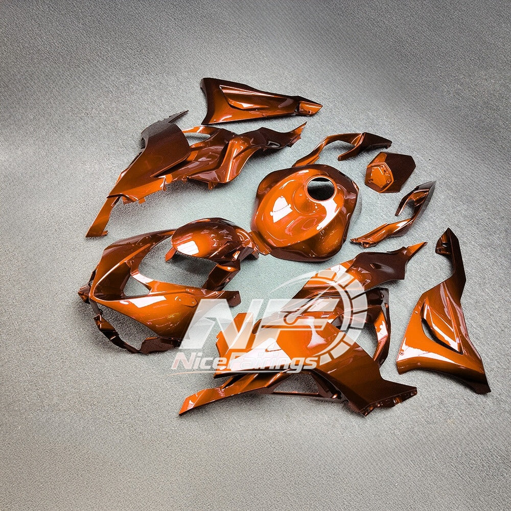 For Kawasaki ZX6R 636 Custom Painted ABS Body Kit Race Replica Tank Cover | NiceFairings - side angle image