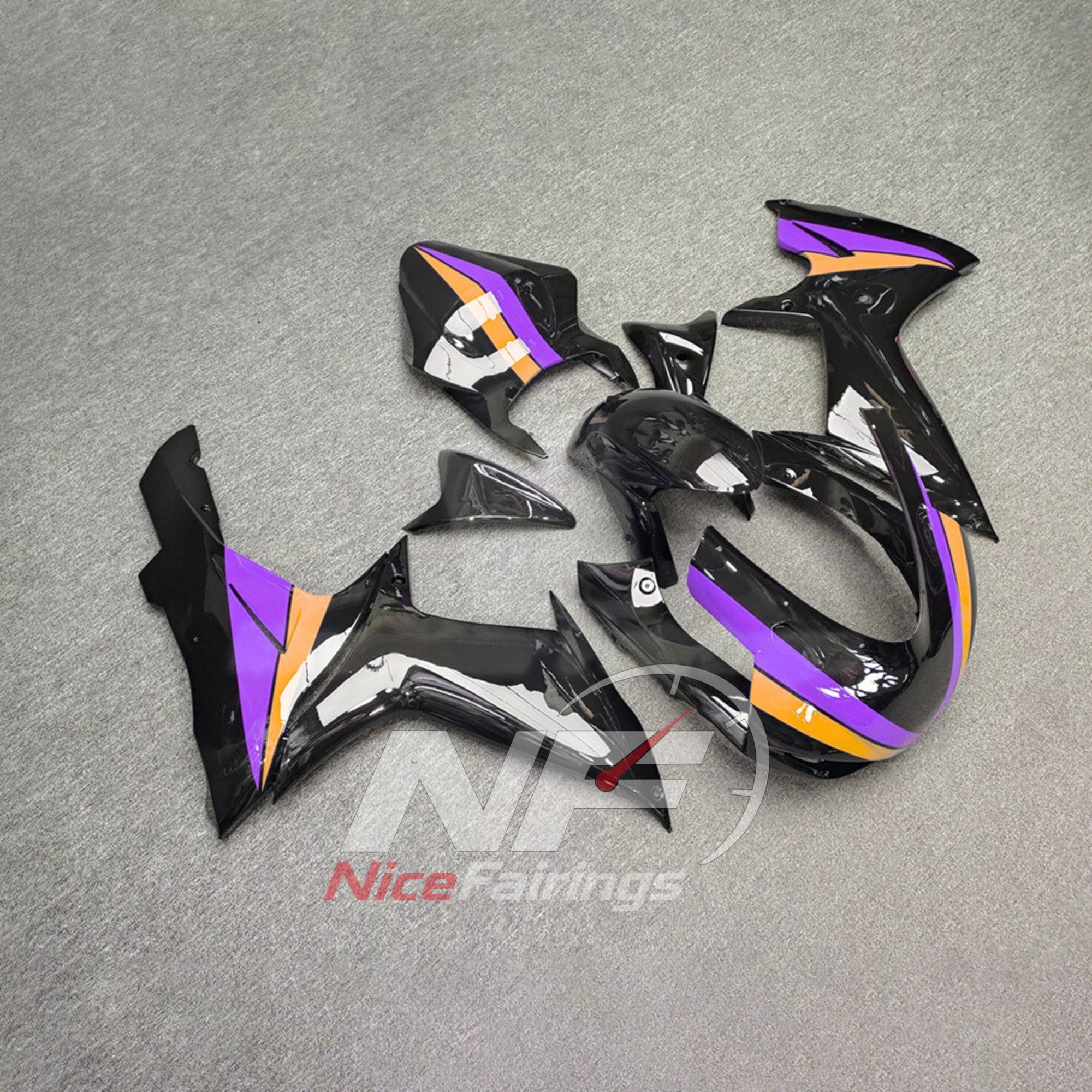 For Suzuki GSXR600 GSXR750 K11 2011-2016 ABS Body Kit White Black Street Track Fairings | NiceFairings - side angle image
