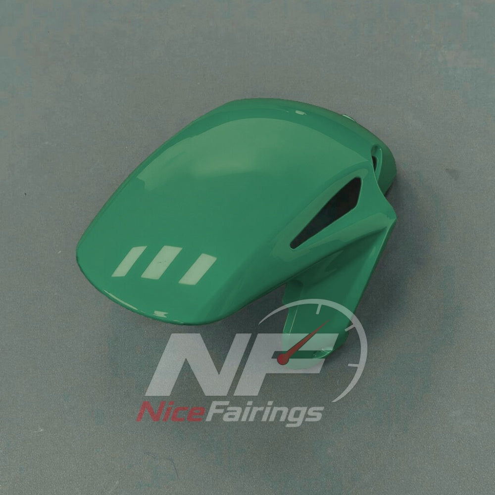 For Honda CBR1000RR-R SP 2024-2026 Green Black ABS Fairing Kit with Painted Bodywork and Replacement Panels | NiceFairings - side angle image