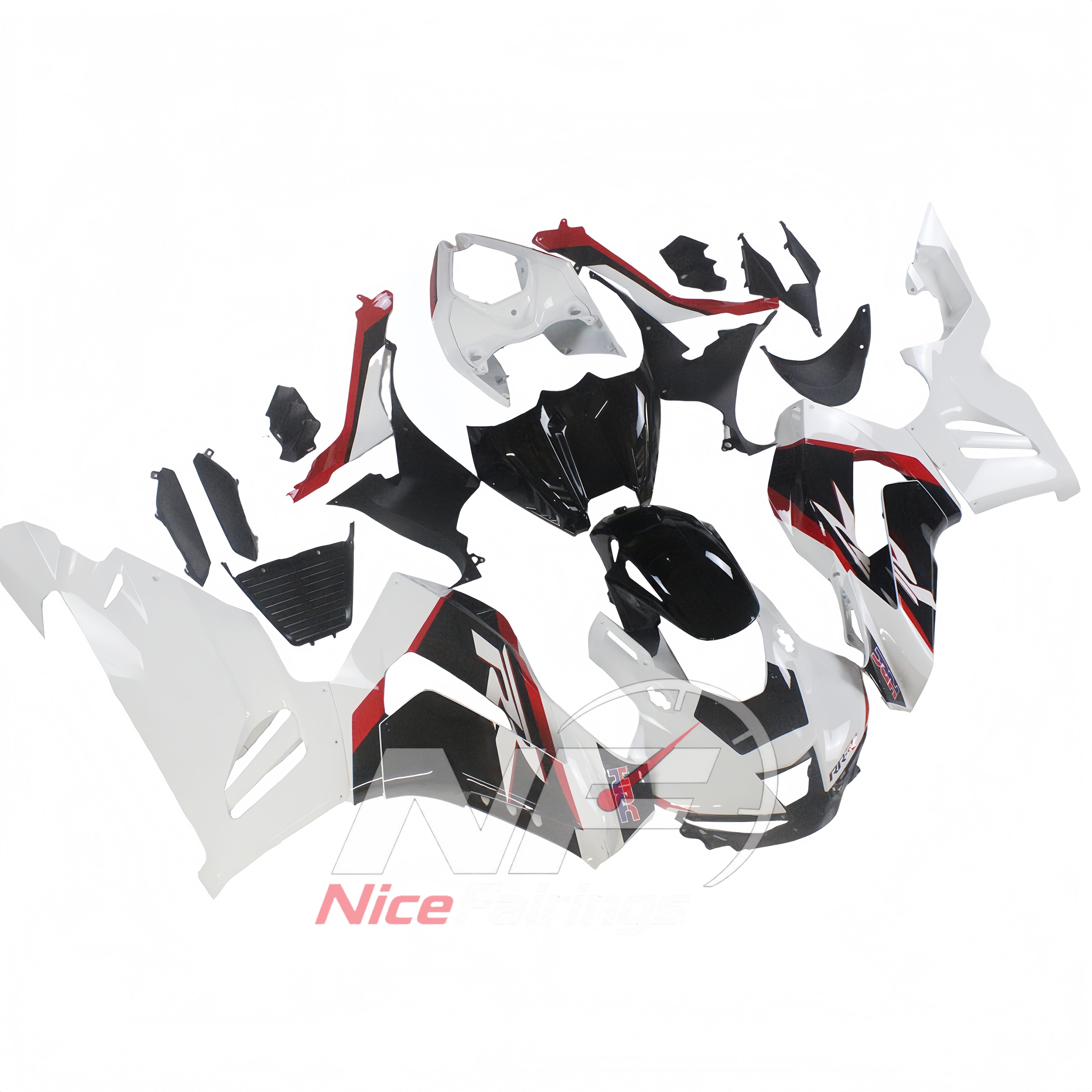 White Black Red ABS fairing kit for Honda CBR1000RR-R 2020-2023, design A08-P15 - image 3