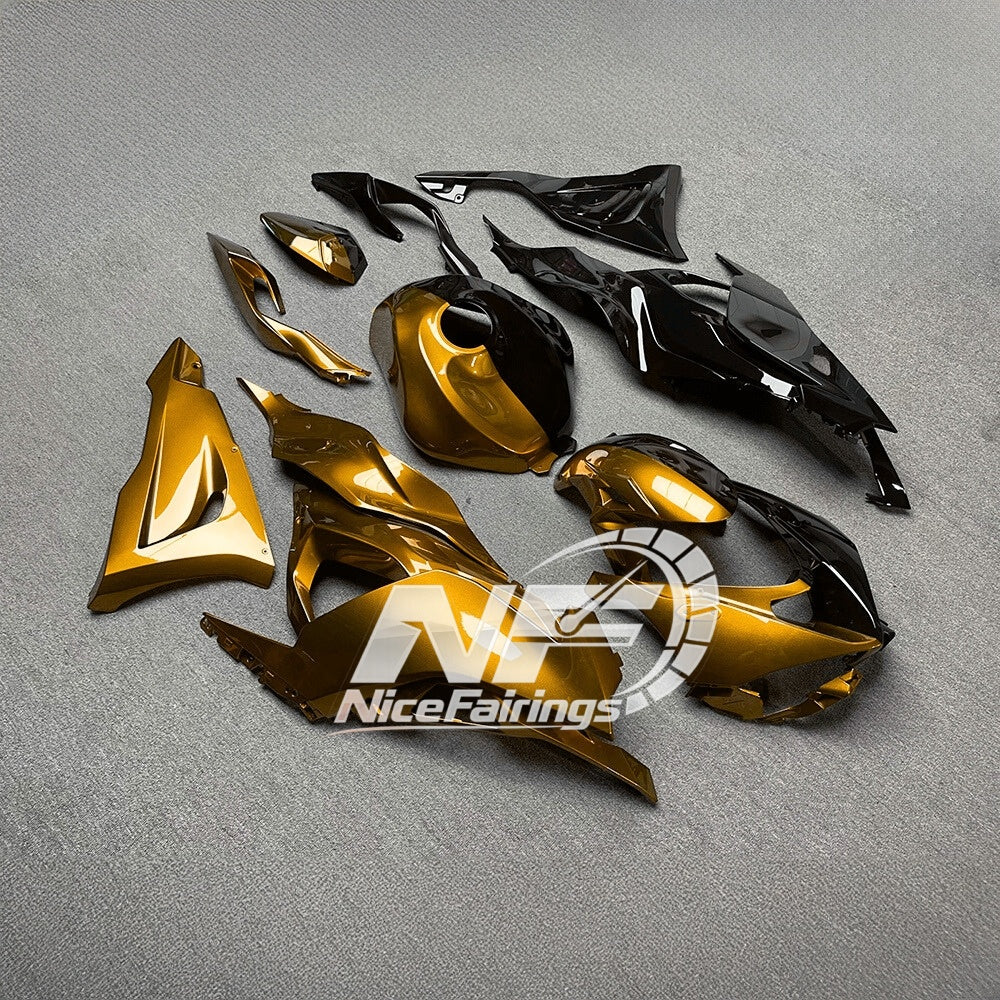 For Kawasaki Ninja ZX-6R 636 2024-2025 Custom Fairings Full Body Kit Tank Cover | NiceFairings - rear angle image