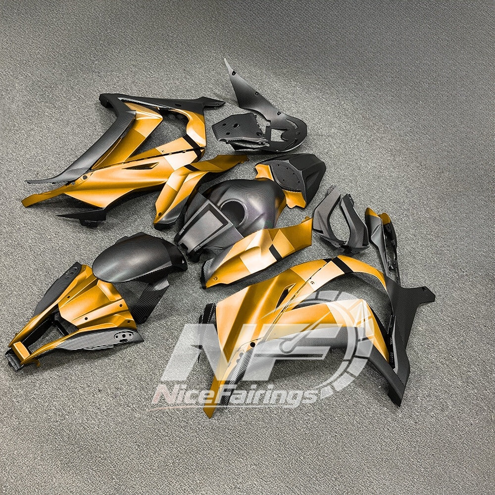Ninja ZX10R 2011-2015 ABS Body Panels Fairing Set | NiceFairings - rear angle image