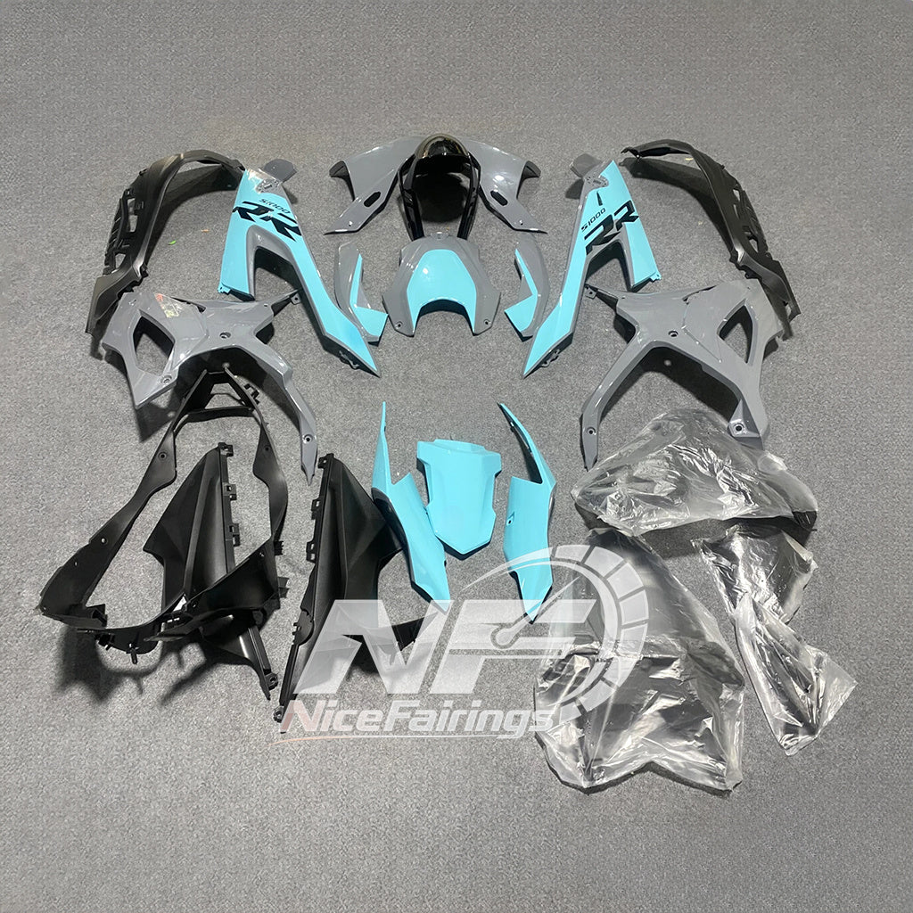 For BMW S1000RR 2019-2022 Race Replica Custom Painted ABS Body Kit For Street Or Track | NiceFairings - rear angle image