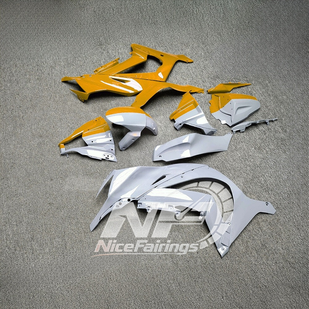 For KAWASAKI Ninja ZX10R 2011-2015 Custom Painted ABS Fairing Kit | NiceFairings - rear angle image