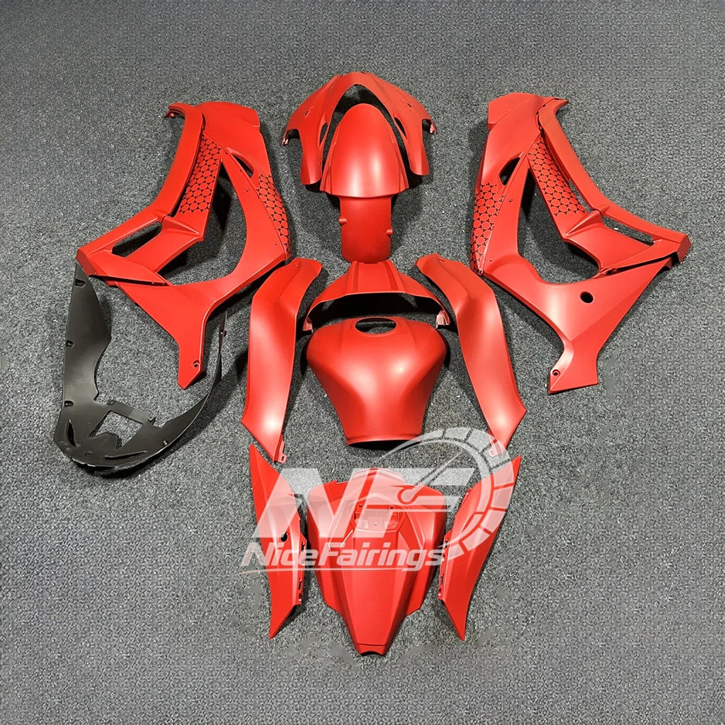 For KAWASAKI ZX10R 2016-2020 Aftermarket Fairing Kit Replacement Plastics | NiceFairings - rear angle image