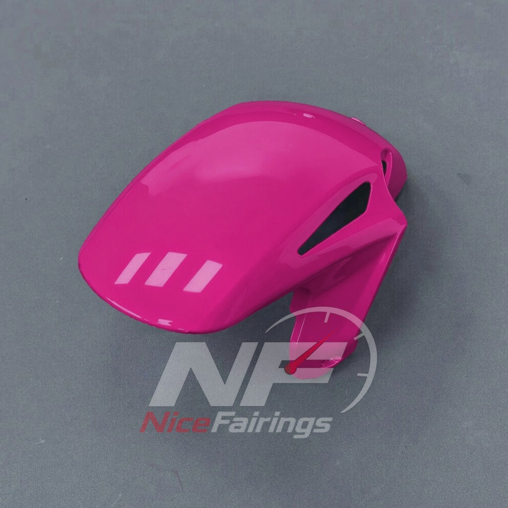 For Honda CBR1000RR-R 2024-2026 Pink Black ABS Body Kit with Street and Track Fairing Panels | NiceFairings - rear angle image