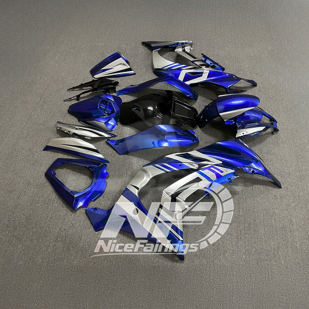 Ninja ZX10R 2011-2015 ABS Body Panels Fairing Set | NiceFairings - rear angle image
