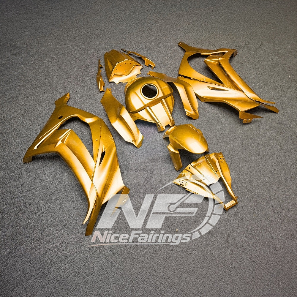 For Ninja ZX10R 2011-2015 Aftermarket Fairing Body Kit | NiceFairings - rear angle image