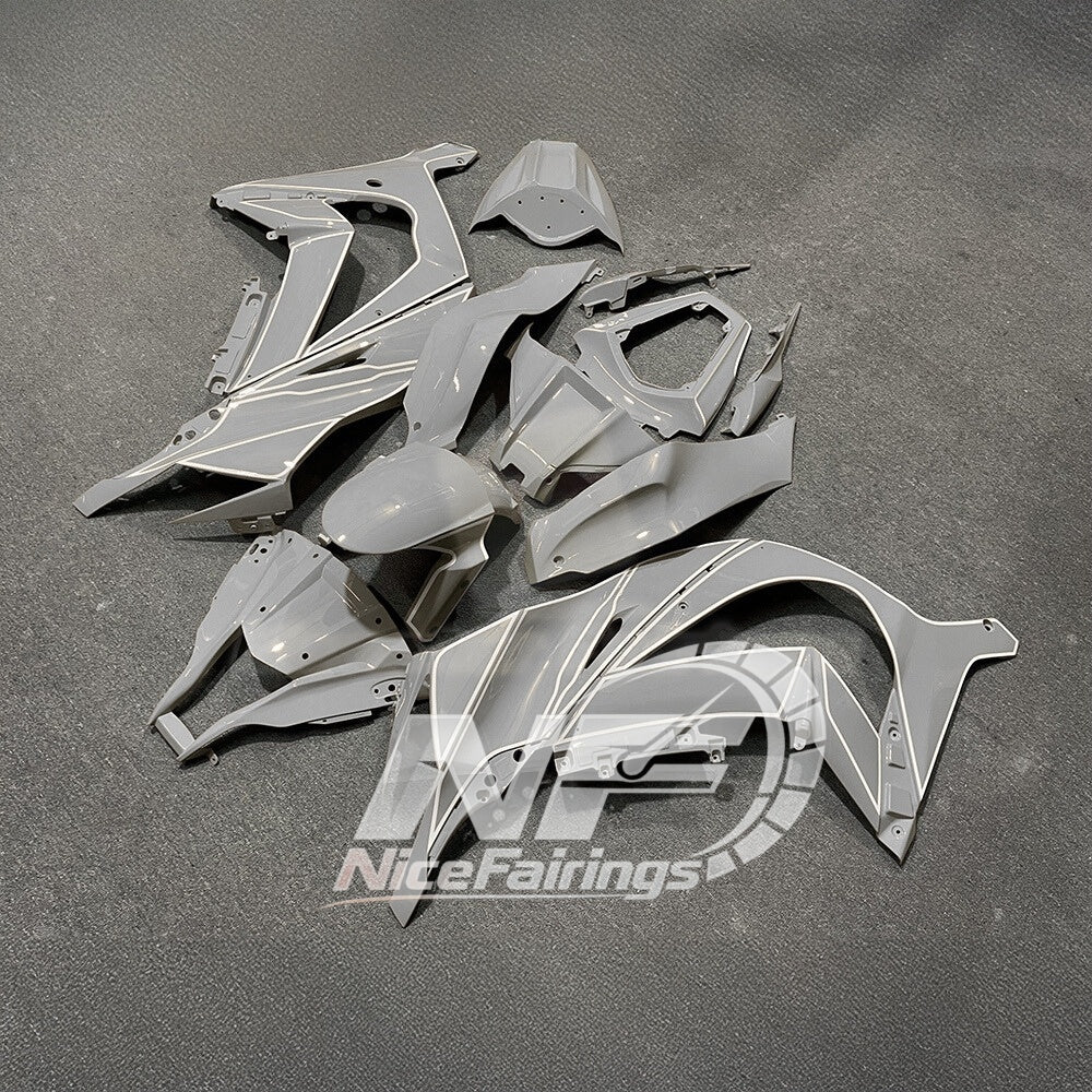 KAWASAKI Ninja ZX10R 2011-2015 Injection Molded Fairings Set | NiceFairings - rear angle image