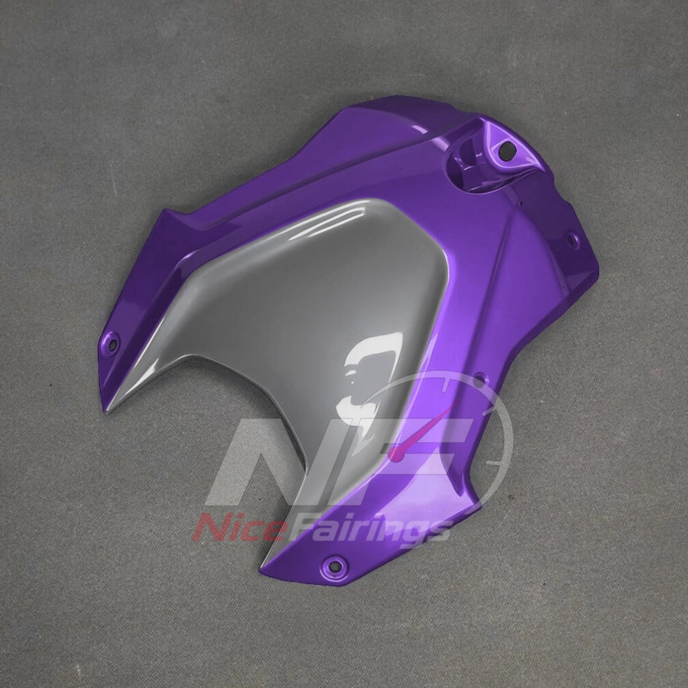 For BMW S1000RR 2025-2026 Purple Black ABS Body Kit with Street and Track Fairing Panels | NiceFairings - rear angle image