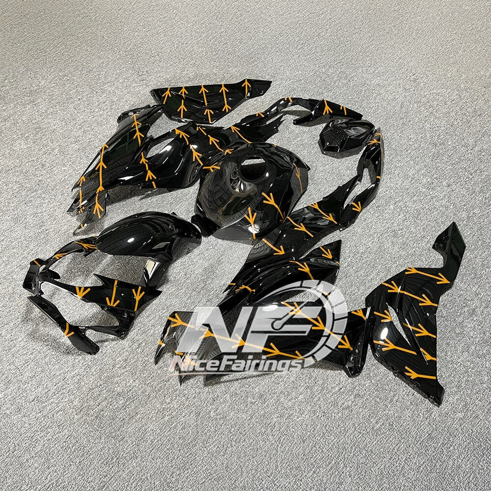 For Kawasaki ZX6R 636 2019-2023 ABS Fairing Kit Street Bodywork Signature Edition | NiceFairings - rear angle image