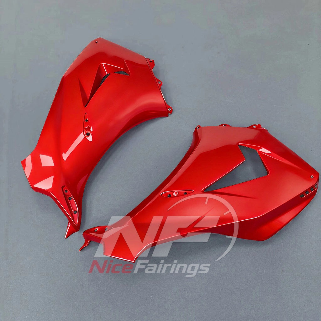 For Honda CBR1000RR-R SP 2024-2026 Red Black Motorcycle Fairing Kit with Aftermarket Body Panels | NiceFairings - rear angle image