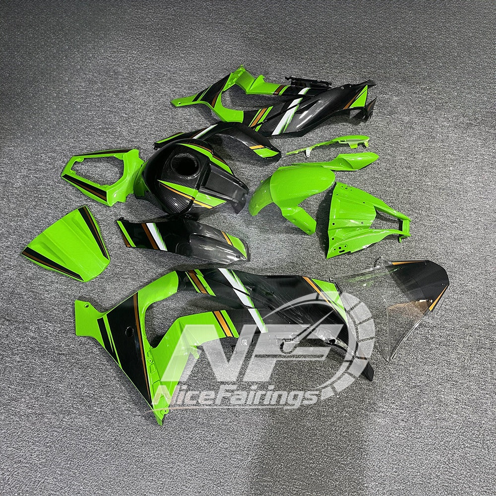 For Ninja ZX10R 2011-2015 Full Motorcycle Bodywork Kit | NiceFairings - rear angle image