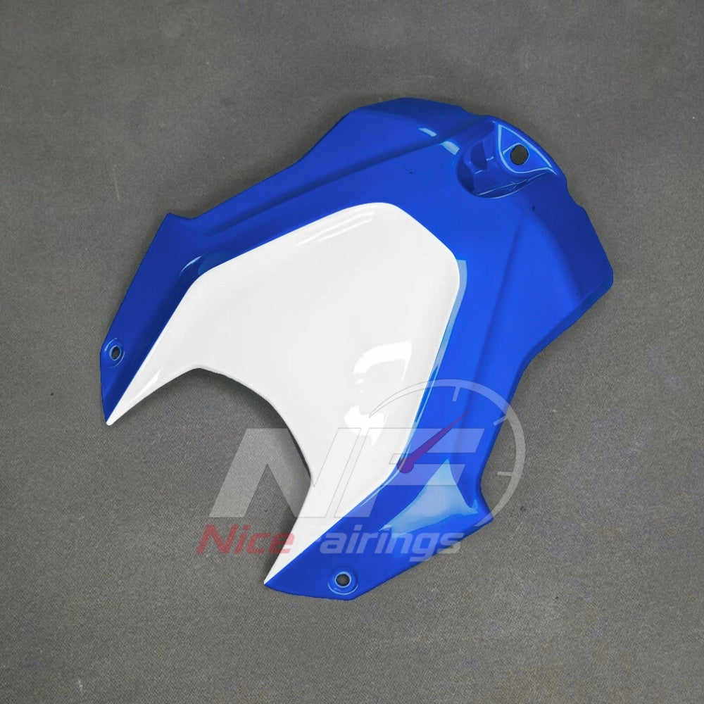 For BMW S1000RR 2025-2026 Blue Black ABS Body Kit with Street and Track Fairing Panels | NiceFairings - rear angle image