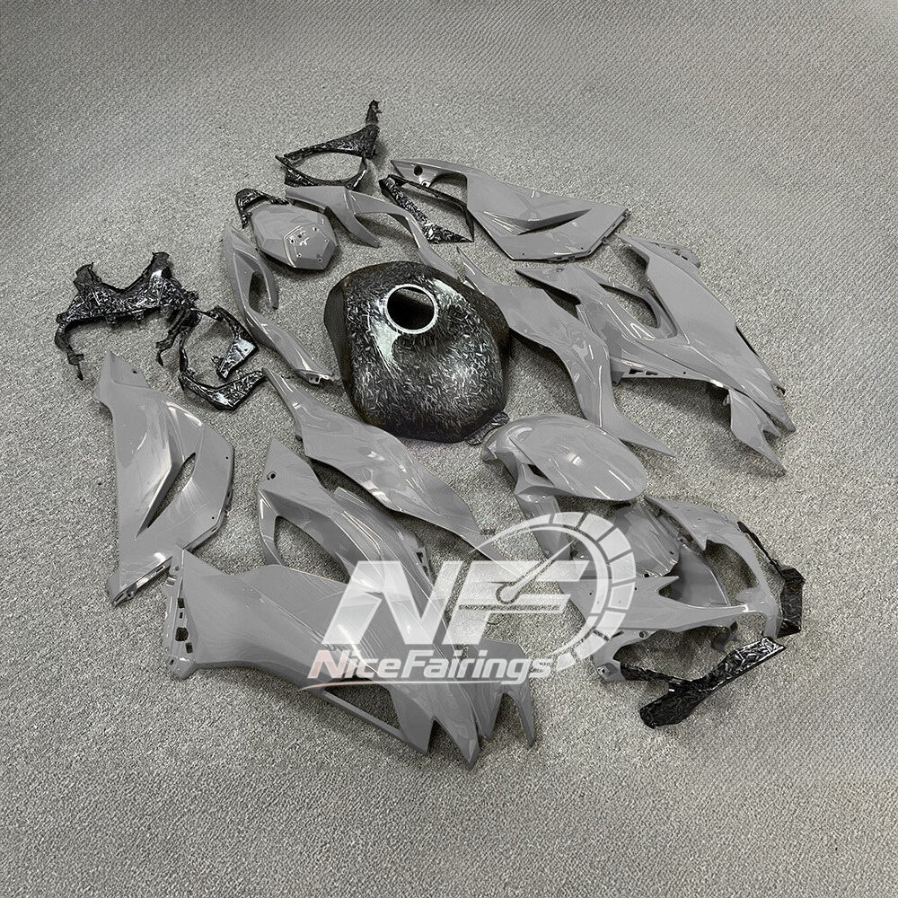 For Kawasaki ZX6R 636 2019-2023 ABS Fairing Kit Street Bodywork Premium Edition | NiceFairings - rear angle image