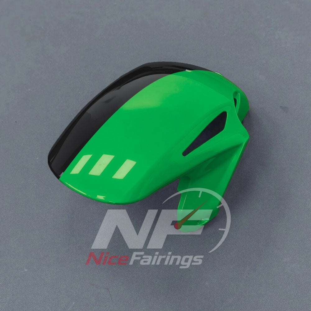 For Honda CBR1000RR-R SP 2024-2026 Green Black Motorcycle Fairing Kit with Aftermarket Body Panels | NiceFairings - rear angle image