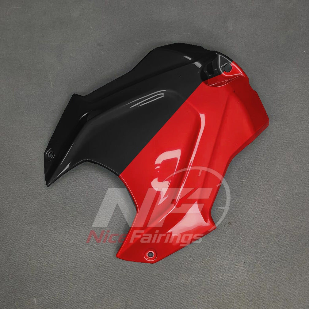 For BMW S1000RR 2025-2026 Red Black ABS Fairing Kit with Painted Bodywork and Replacement Panels | NiceFairings - rear angle image