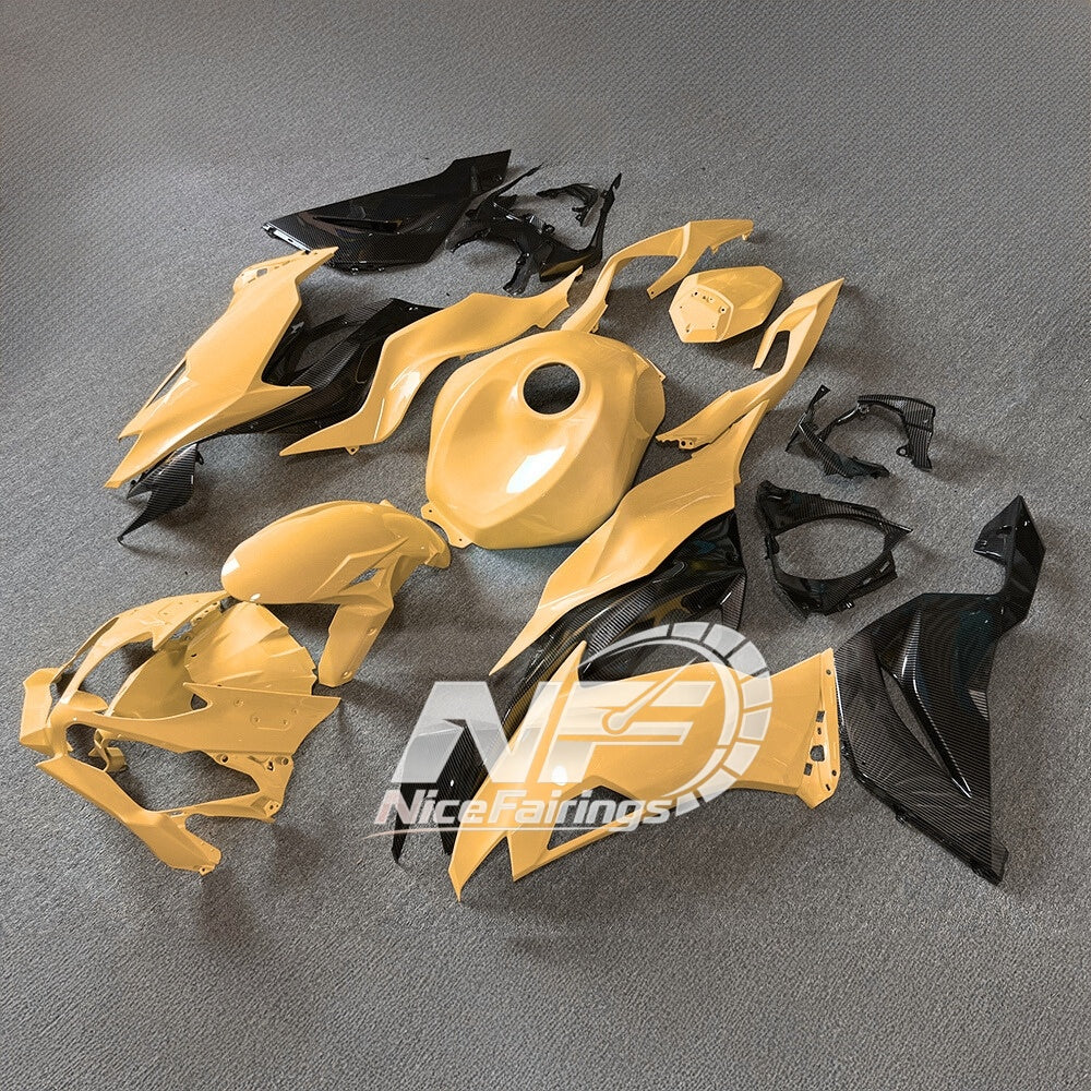 For Kawasaki ZX6R 636 2019-2023 Painted Motorcycle Bodywork Custom Graphics Premium Edition | NiceFairings - rear angle image