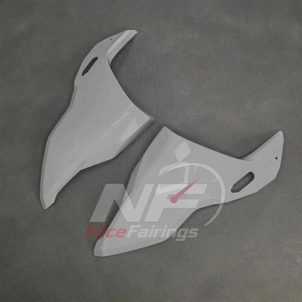 For BMW S1000RR 2025-2026 Red Black ABS Fairing Kit with Painted Bodywork and Replacement Panels | NiceFairings - rear angle image